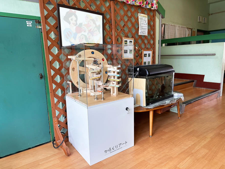 からくり装置レンタル　設置事例