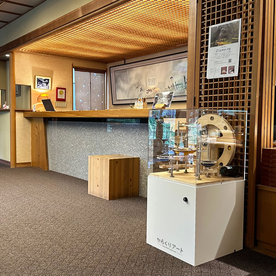 からくり装置レンタル 業種別・ご利用場所 ホテル・旅館